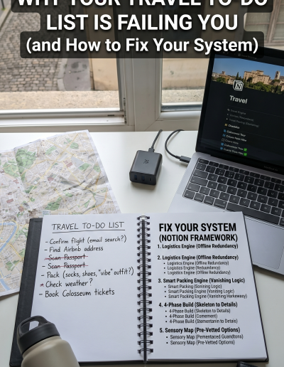 Travel ToDo List